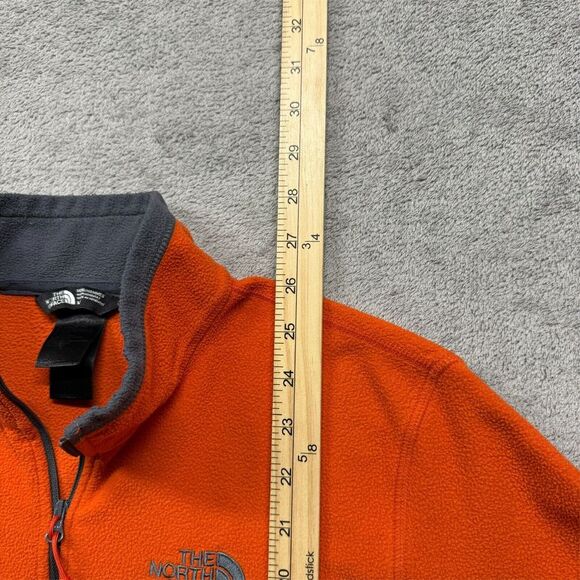 The North Face Quarter 1/4 Zip Pullover Sweater Mens Medium Purple Outdoor Sweat - Picture 4 of 6